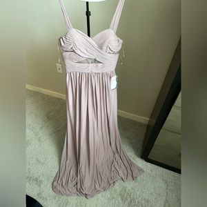 Lavender bridesmaid dress